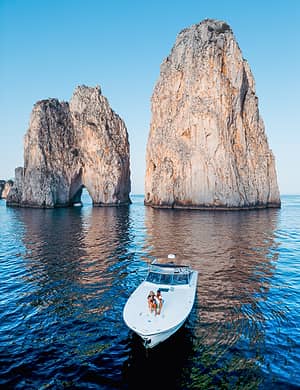 Capri e la Costiera Amalfitana in Motoscafo Itama 38