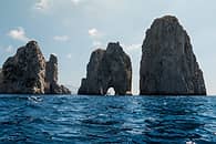 Full-Day Boat Tour of Capri by Aprea 7.50 Gozzo Boat