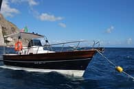 Full-Day Boat Tour of Capri by Aprea 7.50 Gozzo Boat
