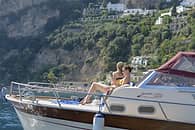 Amalfi e Positano in barca, partenza da Roma in treno