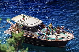 Amalfi e Positano in barca, partenza da Roma in treno