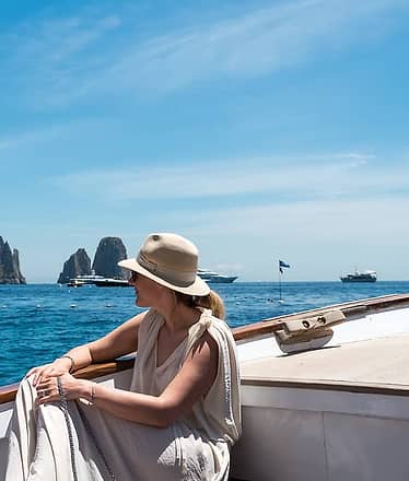 Tour privato in gozzo a Capri da Sorrento o Costiera