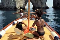 Tour of the Isle of Capri by Private Gozzo Boat