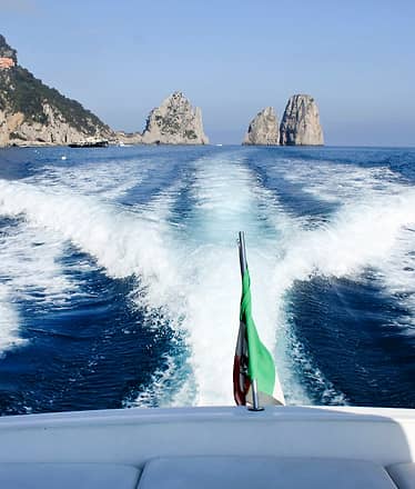 Costiera Amalfitana in motoscafo, partenza da Capri