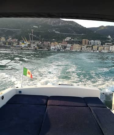 Amalfi Coast private boat tour by speedboat Itama 38