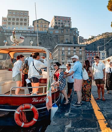 Tour in Barca della Costiera Amalfitana da Sorrento