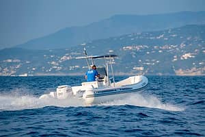 Capri Rubber Dinghy Rental (250 hp, license required)