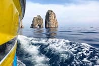 Capri Private Boat Tour via 10 meter Gozzo Boat