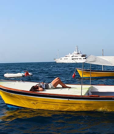 Capri, noleggio gozzo di 6 metri, senza patente nautica