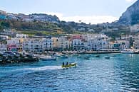 Noleggio gozzo di 7,5 mt a Capri  (con patente nautica)
