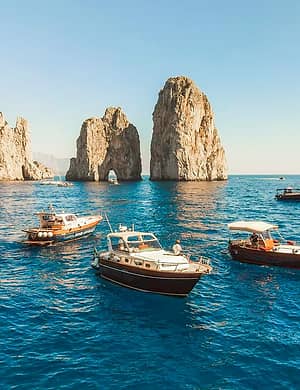 Capri: Private Boat Tour from Sorrento