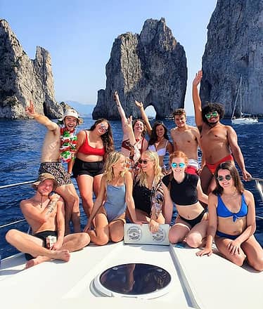 Tour in barca privata da Sorrento a Capri (8 ore)