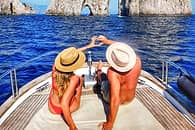 Tour privato in barca luxury a Capri e Positano