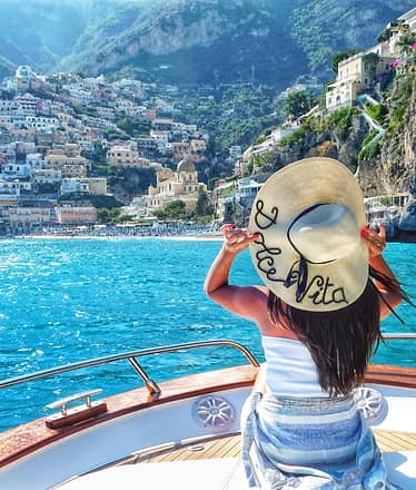 Tour privato in barca luxury di Amalfi & Positano