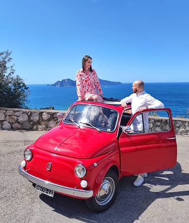Sorrentine Coast Photo Tour by Vintage Fiat 500