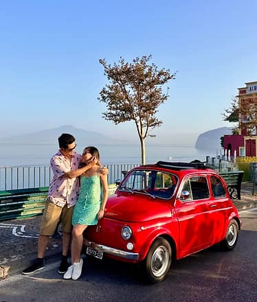 Sorrentine Coast Photo Tour by Vintage Fiat 500