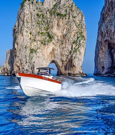 Tour in barca privata di Capri con pranzo a Nerano