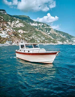 Costiera Amalfitana, tour privato in barca (8 ore)