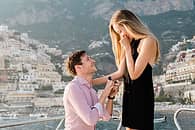 Wedding proposal in Positano
