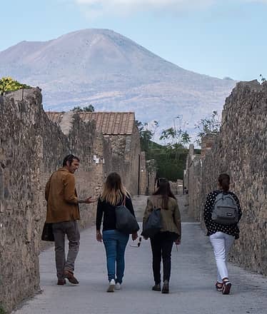 Tour privato Pompei + Vesuvio, da Sorrento Auto+Guida 