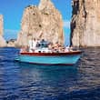 Tour in barca a Capri con pick-up da Napoli 