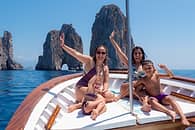 Capri and Blue Grotto Shared Boat Tour from Sorrento