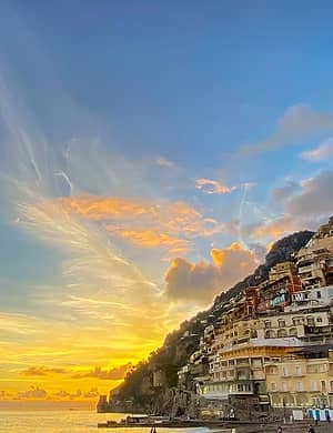 Positano Private Sunset Experience from Sorrento