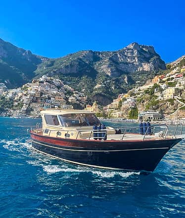 Premium Private Boat Tour: Positano to the Amalfi Coast
