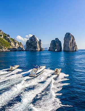 Giornata in barca a Capri e Positano