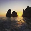 Tour in barca di Capri o Sorrento al tramonto