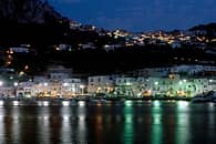 Water taxi notturno a Capri