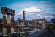 Transfer from Rome to the Amalfi Coast + Pompeii Stop