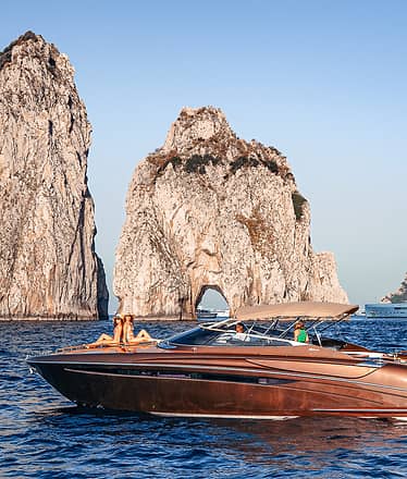 Capri and the Amalfi Coast by Riva 44 Deluxe Motorboat