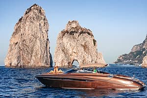 Capri and the Amalfi Coast by Riva 44 Speedboat