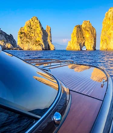 Capri and the Amalfi Coast by Riva 44 Deluxe Motorboat