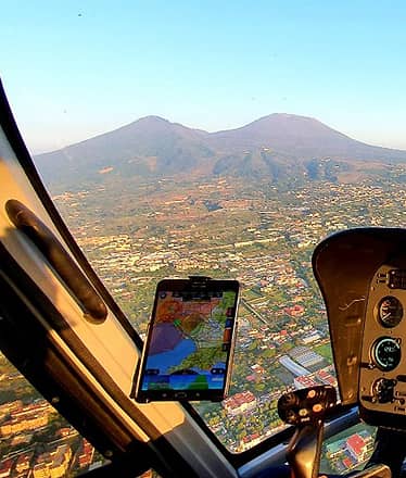 Pompei, Ercolano e Vesuvio in elicottero, tour privato