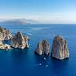 Tour in motoscafo di Capri da Sorrento, Positano, Napoli etc