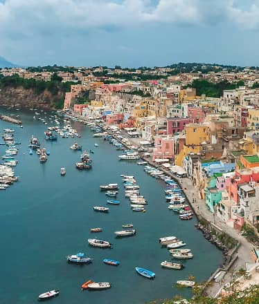 Ischia and Procida Group Boat Tour with Lunch on Board