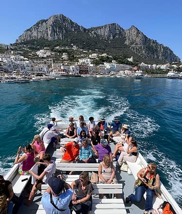 Tour to Capri from the Sorrento Peninsula with pick-up