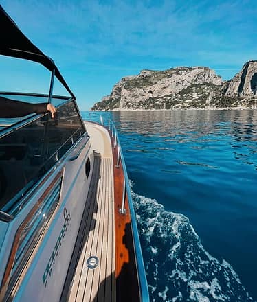 Tour in barca "all in a day": Capri, Li Galli, Positano