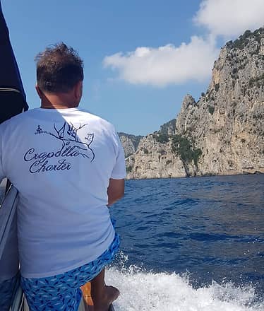 Tour in barca "all in a day": Capri, Li Galli, Positano