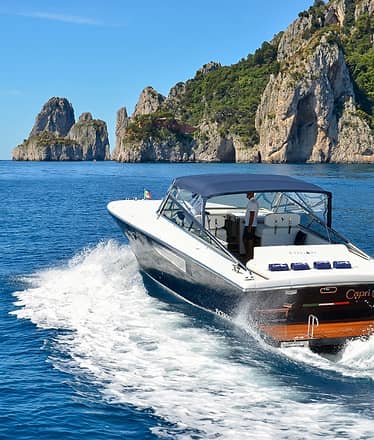 Capri day tour in barca di lusso da Positano, Amalfi o Sorrento