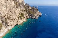 Barca di lusso per Capri con partenza da Positano, Amalfi o Sorrento