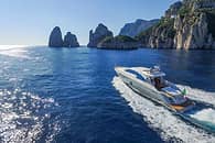 Capri Tour via Luxury Yacht with Platinum Dive Jet  