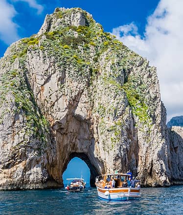 Private Boat Tour of Capri from Naples