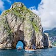 Tour privato in barca di Capri, da Napoli