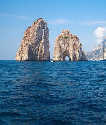 Private Boat Tour of Capri from Naples