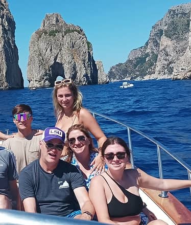 Tour in barca privata dell'isola di Capri