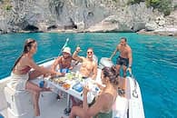 Giornata in barca privata a Positano e Amalfi