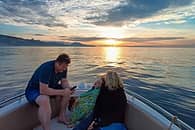 Tour in barca di Sorrento al tramonto